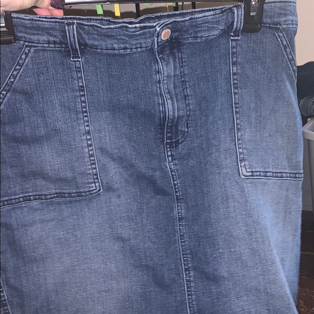 Soft stretchy skirt
